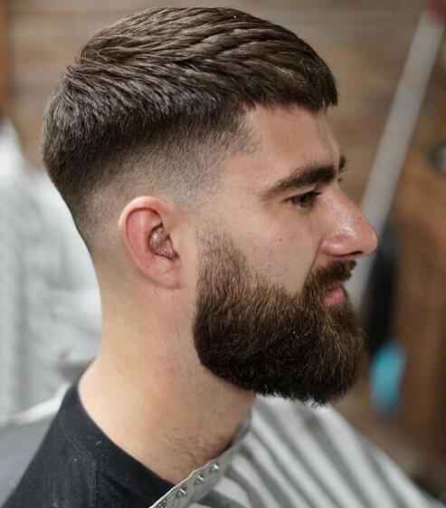 Tapered Top Crop Fade