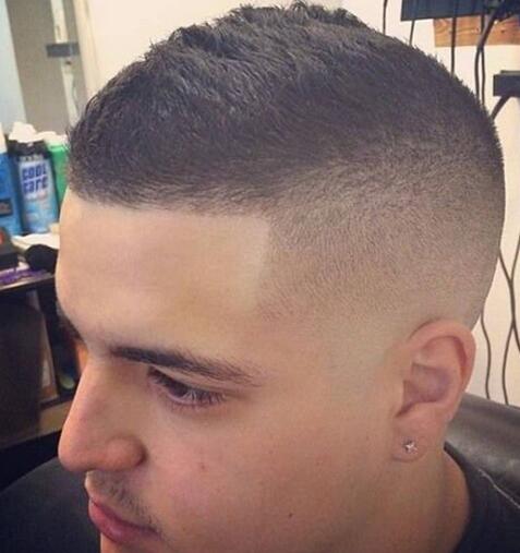 Low Skin Fade Buzz cut