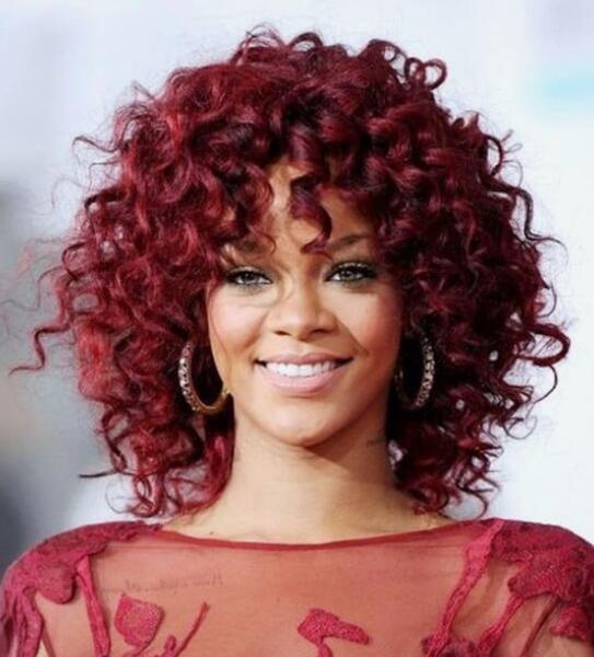 Red Ringlet Curls