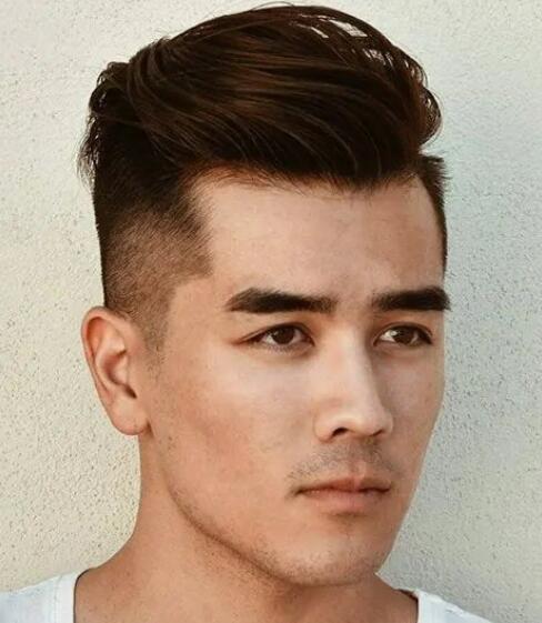 Asian Men Undercut Fade