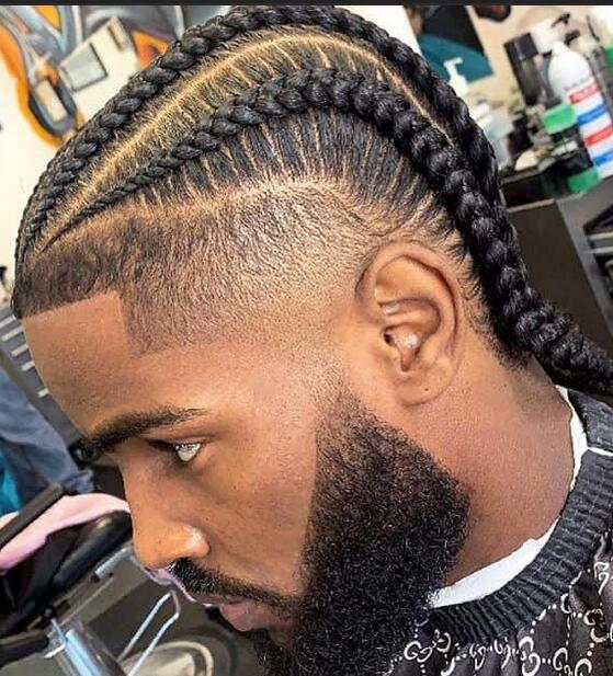 Cool Low Fade Braid Haircuts 