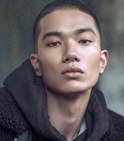 Korean men with Buzz Cut