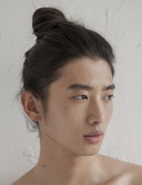 Samurai Bun Korean Men Hairstyle