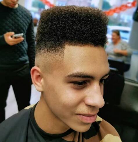 High Top Temp Fade