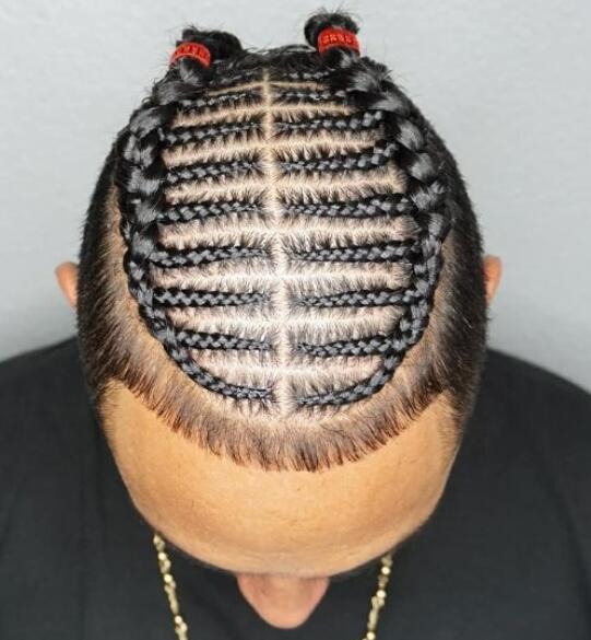 Cornrow Box Braids