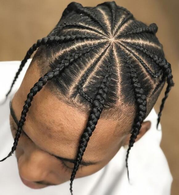 Spider Cornrow Braids