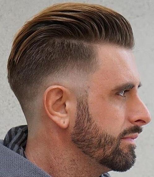 Taper Fade Slick Back