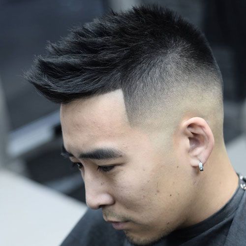 The Asian Men Undercut Fade