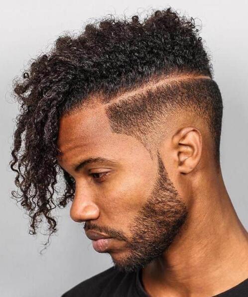 Drop Fade For Long Hair