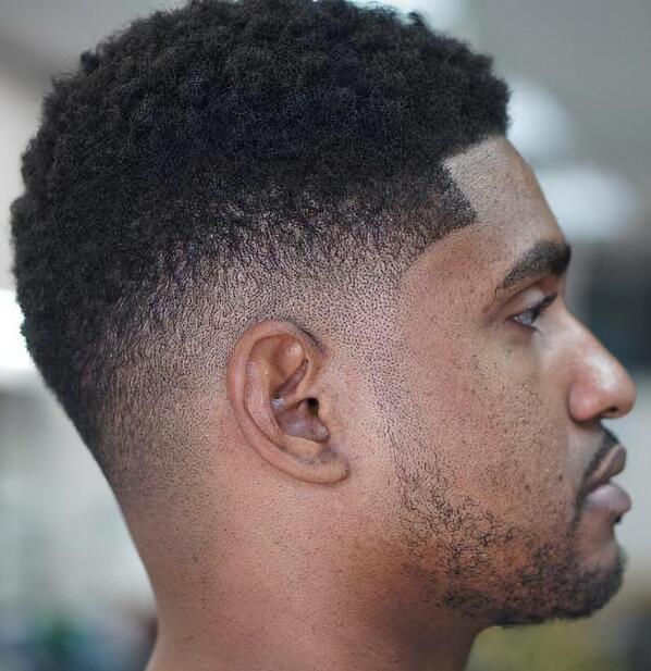 Drop Fade for Black Men