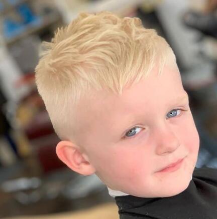 Fringe Haircut for Toddler Boys