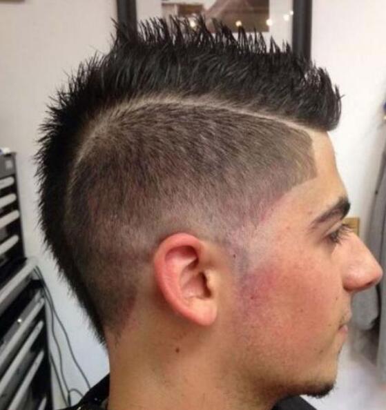 Low Taper Fade and Short Mohawk