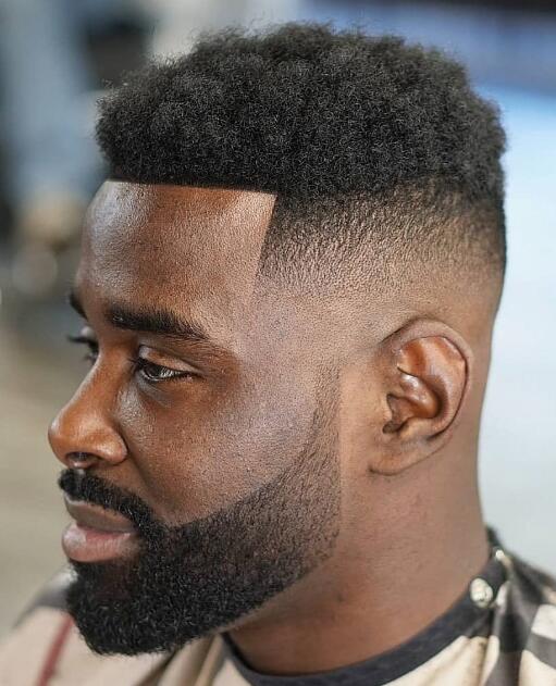 Medium Fade Haircut For Black Men