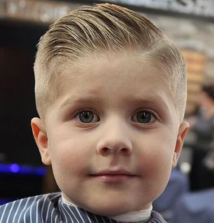 Side Part Haircut for Toddlers