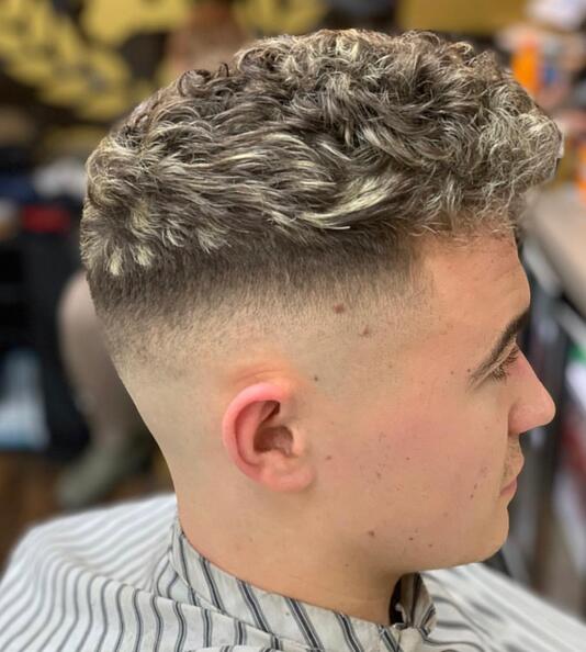 Textured Top Skin Fade