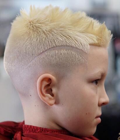 The Mohawk for Blonde Hair