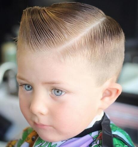 The Slicked Hairstyle for Boys