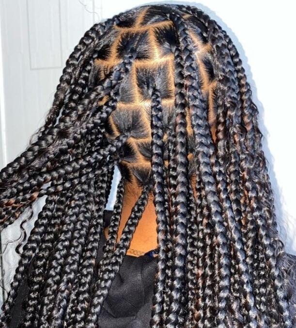 Goddess Square Braids