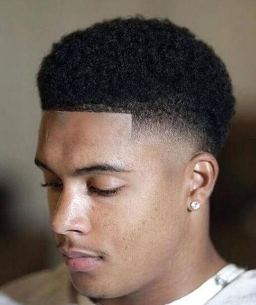 Blowout fade haircut