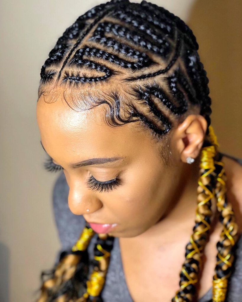 Feed-In Cornrows: 16 Hairstyles We Want You to See | BeautyWayMag