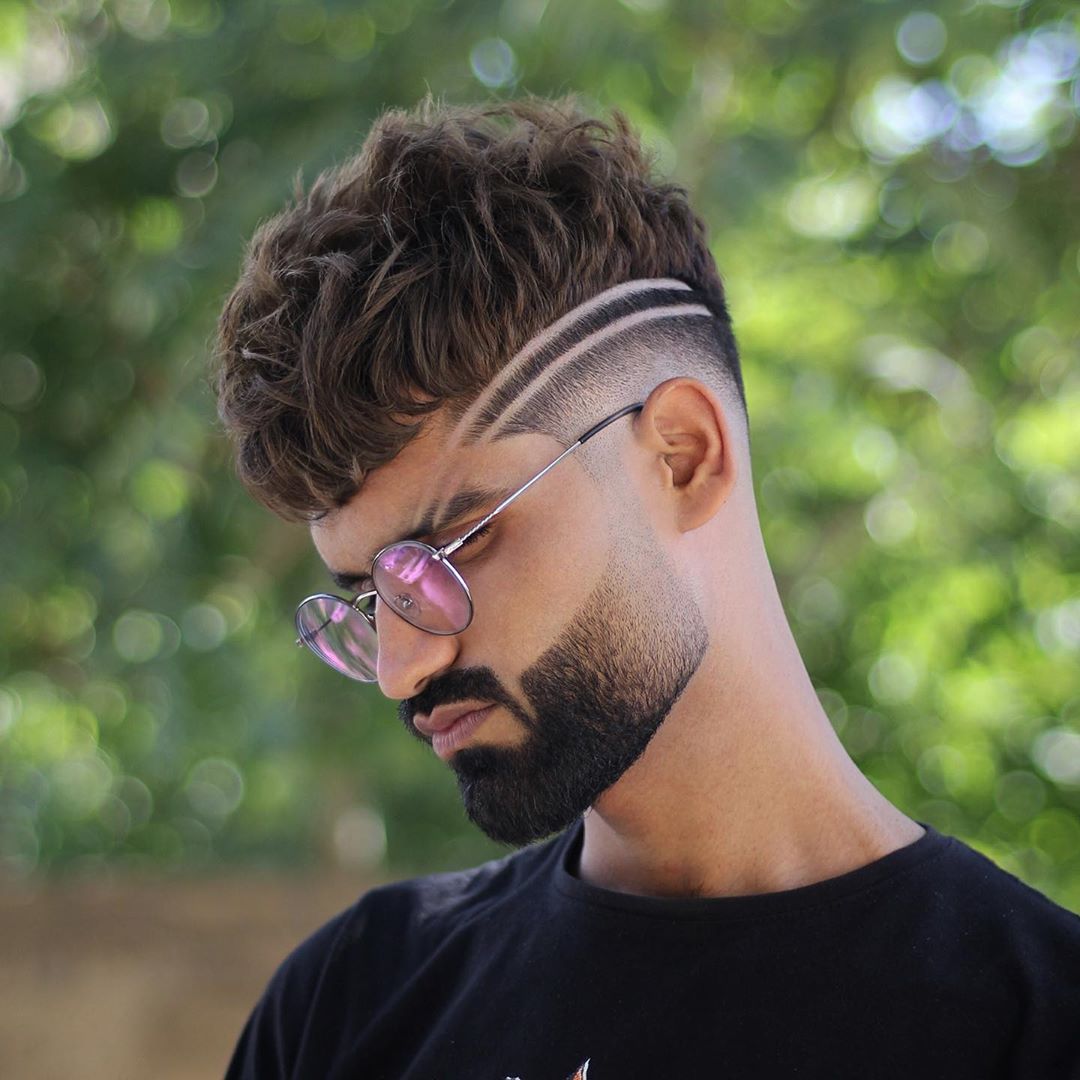 60 Most Creative Haircut Designs with Lines | Stylish Haircut Designs ...