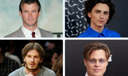 Middle Part Men Hairstyles
